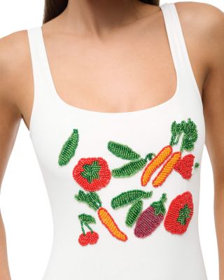 Lea Beaded One Piece Swimsuit