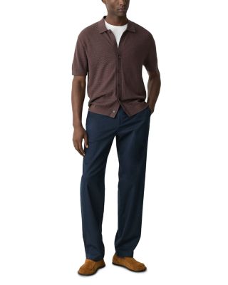 Cairn Short-Sleeve Sweater in Cotton