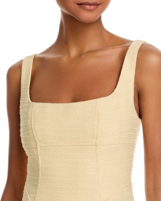 Tweed Seam Tank Dress - Exclusive