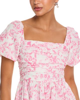 Floral Midi Dress - Exclusive 