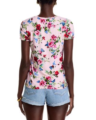 Ressi Femme Rose Crewneck Tee