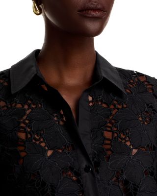 Seychelle Lace Button Front Shirt