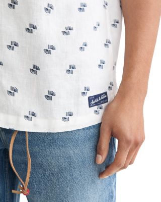 Regular Fit Short Sleeve Linen Shirt