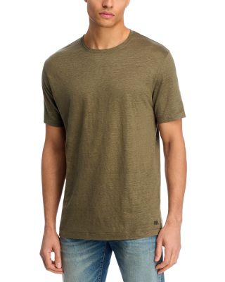 BOSS - x David Beckham Taut 73 Linen Crewneck Tee