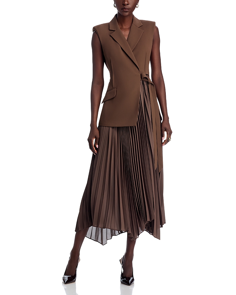 Simkhai Helena Combo Blazer Dress