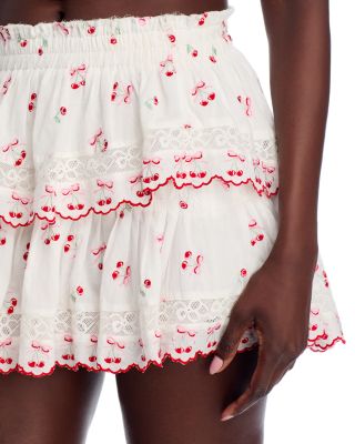 Vietta Top & Ruffled Mini Skirt