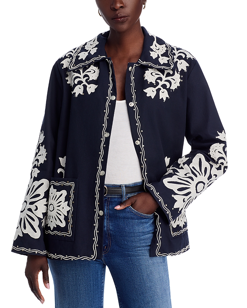 Sea Lilianna Applique Jacket In Black