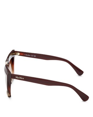 Spark Rectangle Sunglasses, 56mm