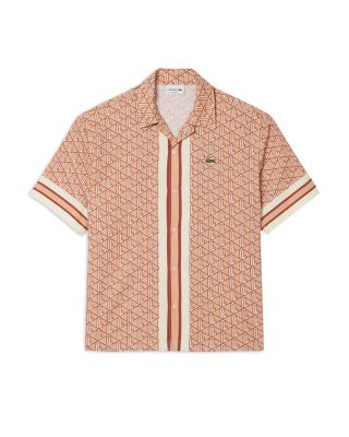 Relaxed Fit Monogram Shirt