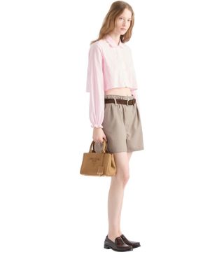 ハンドバッグ Prada Prada Jardiniere Mini Handbag In Canvas Prada Jardiniere Mini Cotton Canvas Handbag | Bloomingdale's