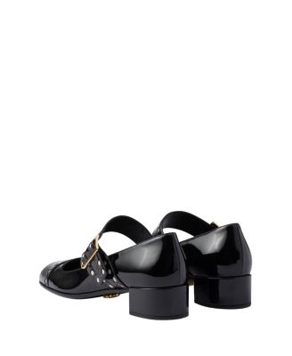  Women's Patent Leather Mary Jane Pumps