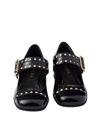  Women's Patent Leather Mary Jane Pumps