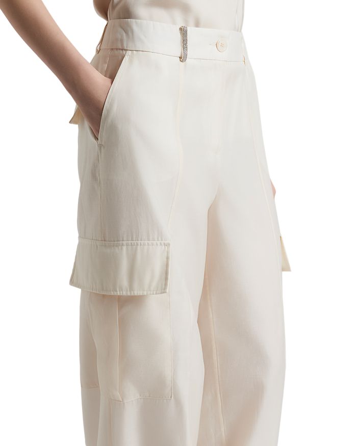 Cotton and Silk Trousers