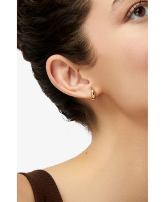 Giulia Bold Huggie Hoops