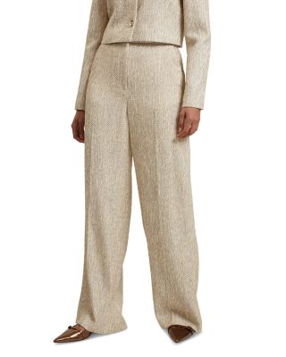 Ted Baker - Vulpat Boucle Wide Leg Pants