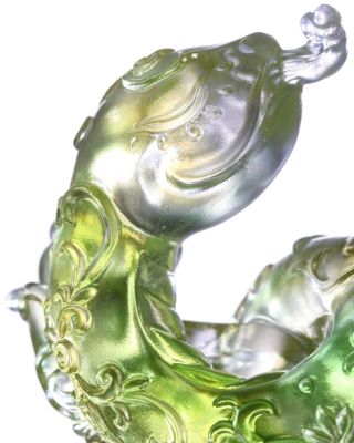 Ruyi&#39;s Twelve Blessings - Clever Little Snake Zodiac Crystal Figurine