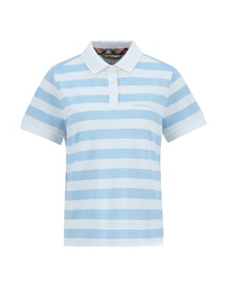 Ashbourne Striped Polo Top