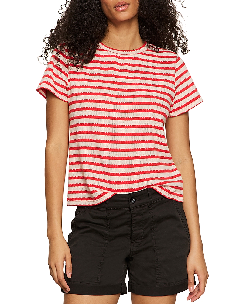 Sanctuary Perfect Textured Striped Tee