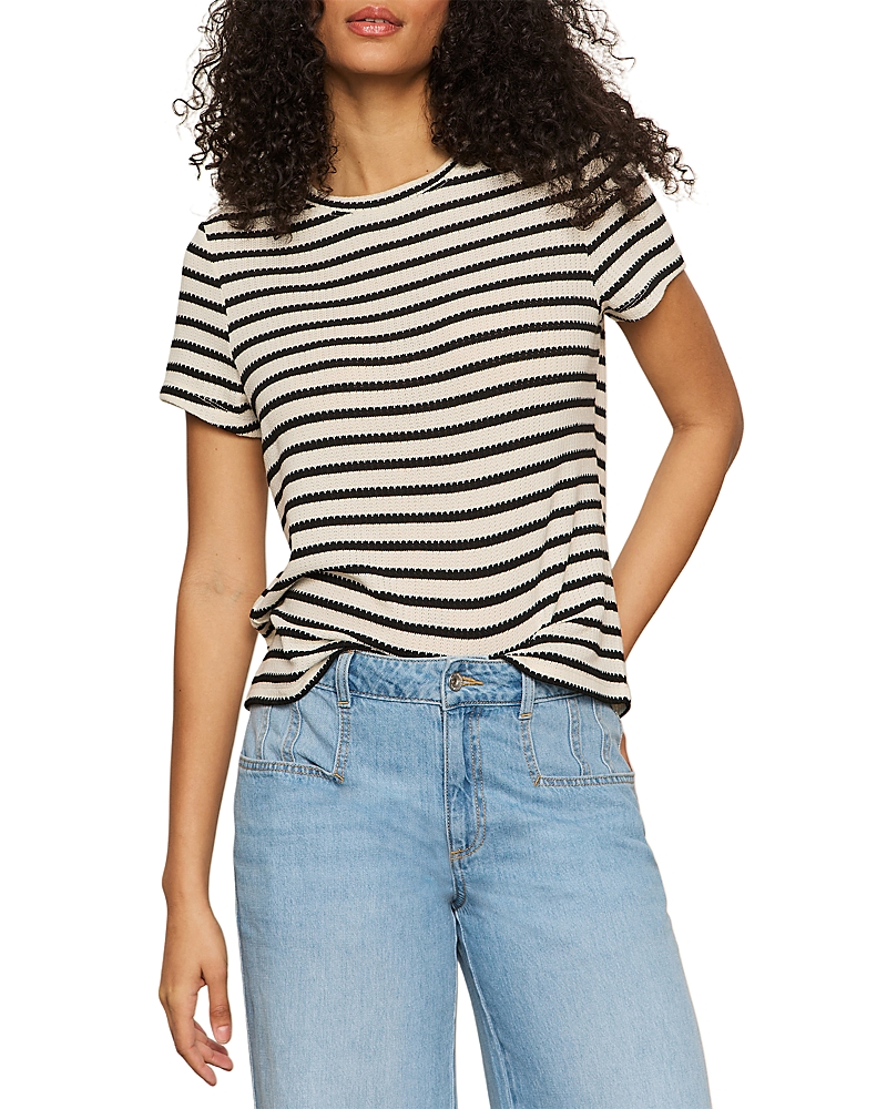 Sanctuary Perfect Textured Striped Tee