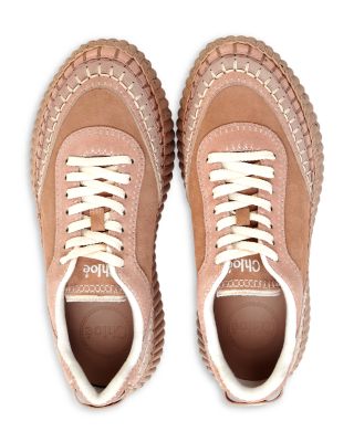 Women's Nama Suede Platform Low Top Sneakers