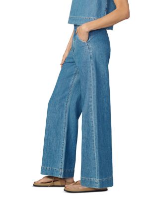 The Clean Denim High Rise Trouser Jeans in Revelation