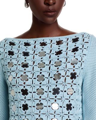 Camilla Mirror Fringe Top 