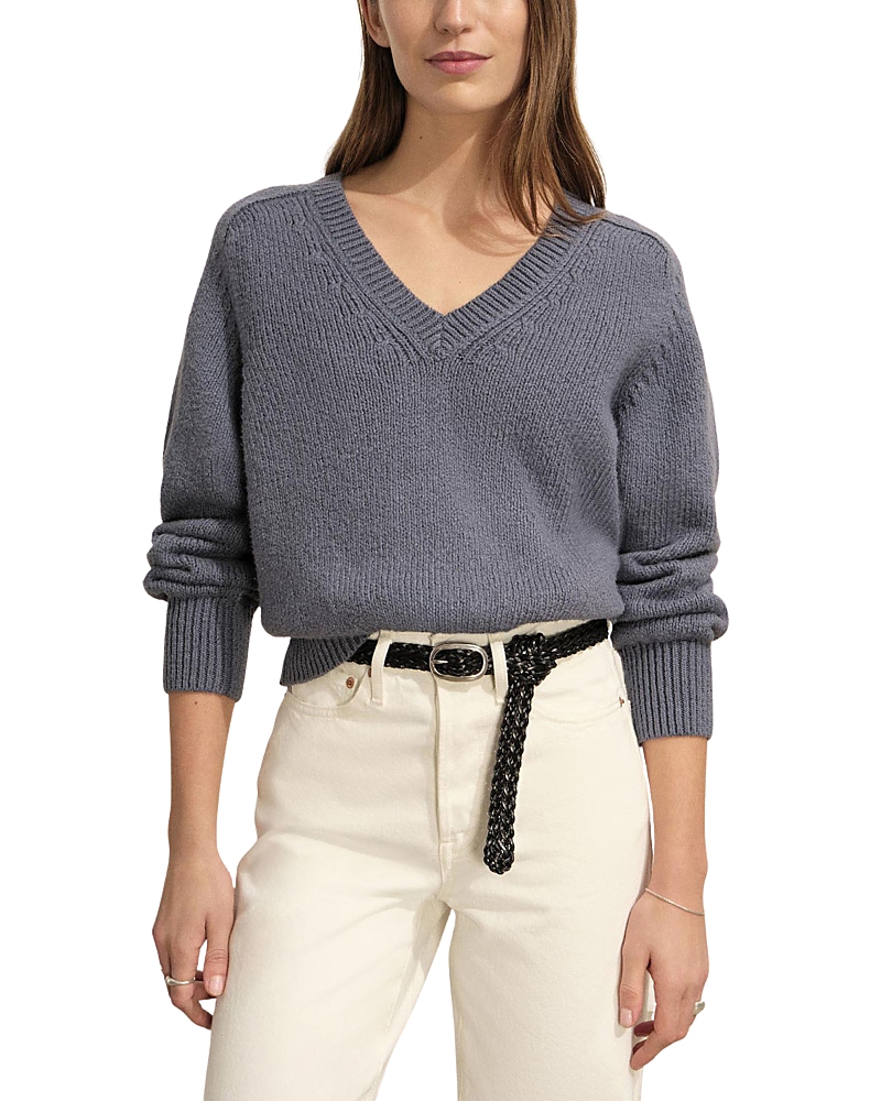 BUCK MASON SOFT SPUN V NECK SWEATER