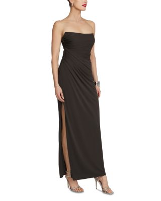 Patrice Ruched Matte Jersey Gown  