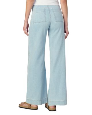 The Mia High Rise Wide-Leg Sweatpants Jeans in Like Minded