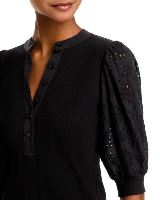 Kaleigh Mixed Media Tee