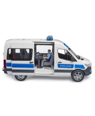 1/16 MB Sprinter Police Emergency Vehicle with Light & Sound Module - Ages 4+ Years