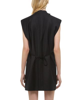 Cowl Neck Blazer Dress