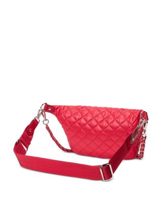 Small Quilted Nylon Crosby Sling Bag