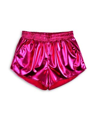 Girls' Metallic Shorts - Big Kid