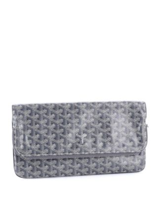 Saint Marie Clutch Coated Canvas