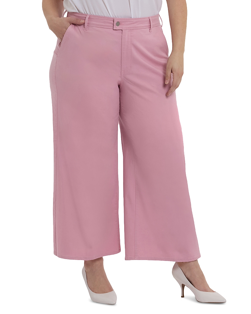 NYDJ PLUS HIGH RISE MONA TROUSER ANKLE JEANS