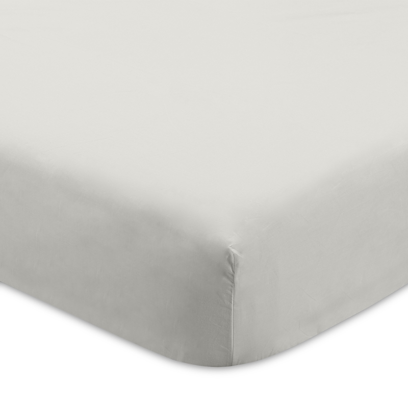 Dea Luxury Linens Dea Palm Beach Eleonora Sateen Fitted Sheet, Queen