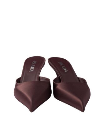  Women's Satin Mules