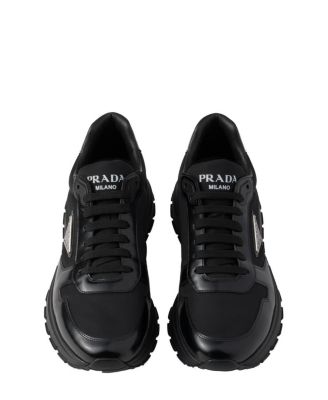  Men's Prax 01 Re-Nylon And Brushed Leather Sneakers