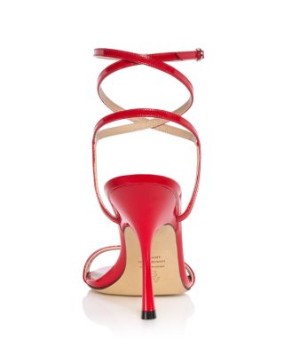 Women's Nudist Wrap 100 Strappy High Heel Sandals