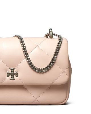 Mini Kira Diamond Quilted Leather Flap Bag