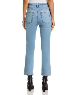 The Pencil High Rise Ankle Slim Jeans in Springs