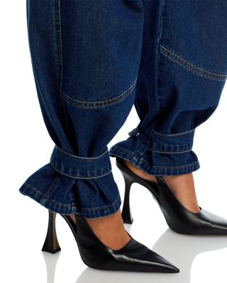 Tre High Rise Jeans in Dark Blue