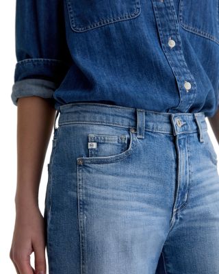 Saige Wide Leg Crop Jeans in Roasartio