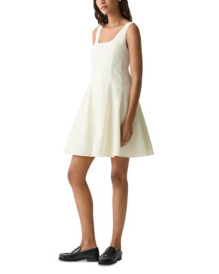 Sleeveless Poplin Mini Dress
