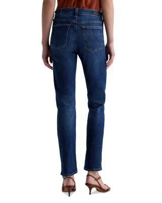 Mid Rise Straight Jeans in Poetic