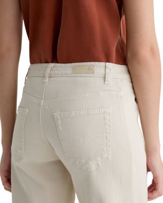 Saige Wide Leg Crop Jeans in Opal Stone