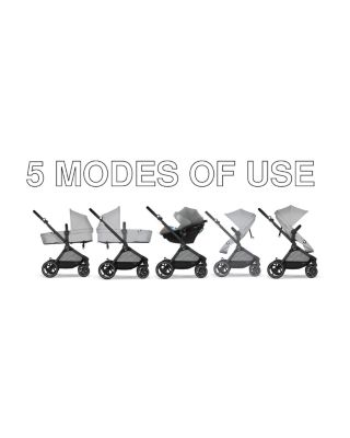 EOS 5-in-1 Travel System Stroller + Lightweight Aton G Infant Car Seat