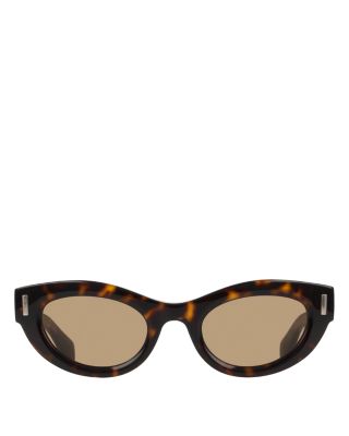Rivet Cat Eye Sunglasses, 49mm