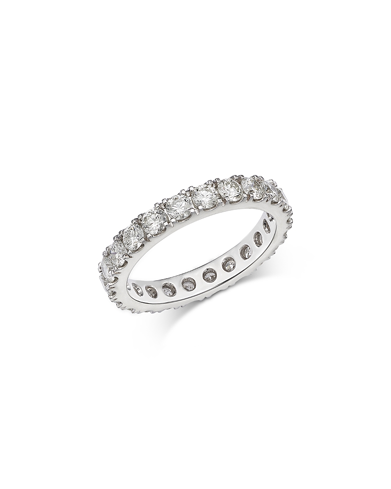 Bloomingdale's Fine Collection Diamond Certified Eternity Band In 14k White Gold, 2.0 Ct. T. W.